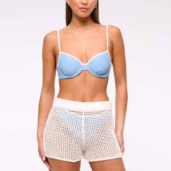Abercrombie & Fitch Other - Abercrombie & Fitch Crochet-Style Coverup Short